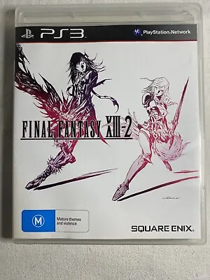 Final Fantasy XIII-2 PS3 Complete With Manual VGC + Free Postage • $24.99