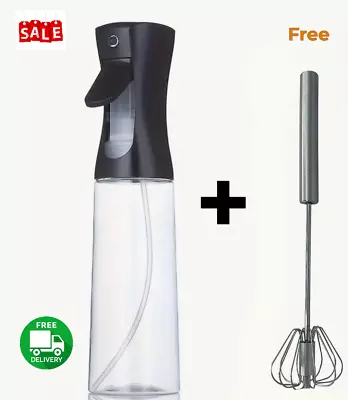 Oil Spray Bottle Air Fryer Olive Sprayer Cooking Kitchen 200ml Baking Dispenser • £9.99