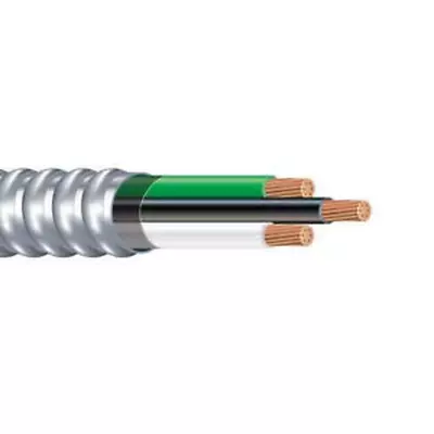 8/2 Metal Clad (MC) Cable With Ground Aluminum Armored Stranded Copper Conduct • $84.99