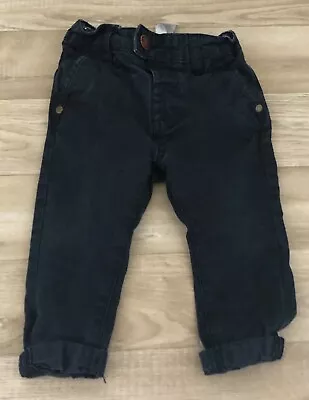 £0.99 • Buy Baby Boys Navy Next Chinos Size 9-12 Months