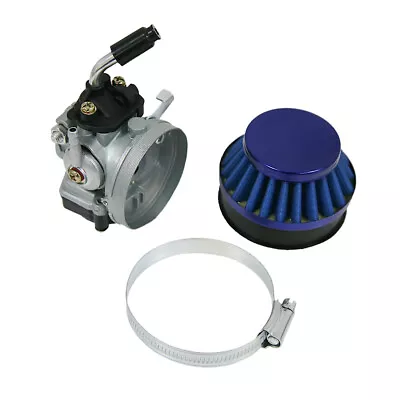 Blue Air Filter Carburetor High PerFormance  For 49cc 60cc 80cc Motorized Bike • $18.99