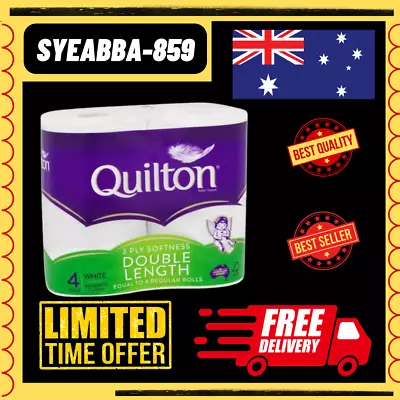 3 Ply Double Length Toilet Tissue (360 Sheets Per Roll 11Cm X 10Cm) Pack Of 20 • $33.39