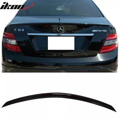 Fits 08-14 Benz C-Class W204 Sedan Trunk Spoiler Painted #040 Black • $106.99