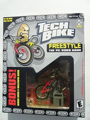 Tech Bike Freestyle - The PC Video Game BIG BOX NEW SEALED • $39.50