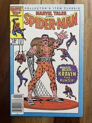 Marvel Tales #187-spider-man-5th Appearance Kraven The Hunter-romita Nm+ 9.6 • $6.95