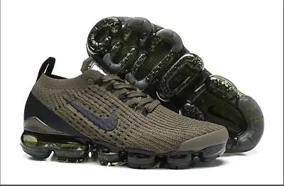 Nike Air VaporMax Flyknit 3.0 2019 Mens Running Shoes Khaki • $219