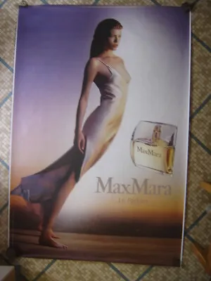 £9.77 • Buy MAX MARA LOUISE PEDERSON Perfume Poster FASHION PERFUME Advertising
