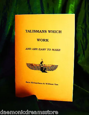 £33 • Buy TALISMANS WHICH WORK. Van & Richardson. Occult, Magic. Finbarr Magick Witchcraft