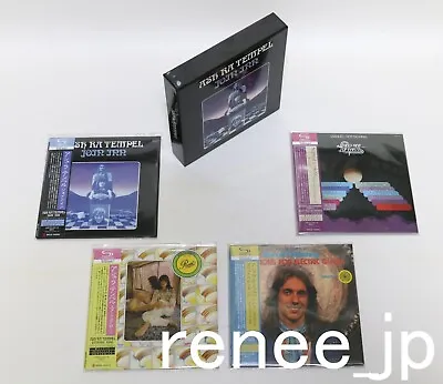 2018 ASH RA MANUEL GOTTSCHING / JAPAN Mini LP SHM-CD X 4 Titles + PROMO BOX Set • $298.50