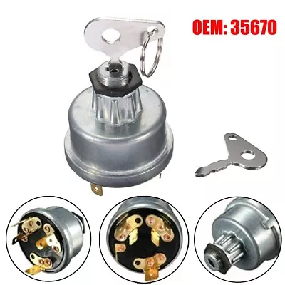 Universal Ignition Switch For Case IH Plant Tractor With 2 Key 12V/24V • $21.79