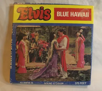 Elvis In Blue Hawaii Super 8 Film. Colour With Sound. 16 Minute Run Time • $31.13