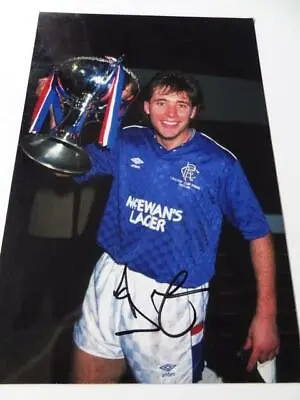 £47.99 • Buy RANGERS FC SCOTTISH LEAGUE CUP FINAL SKOL CUP 88 ALLY McCOIST HAND SIGNED PHOTO