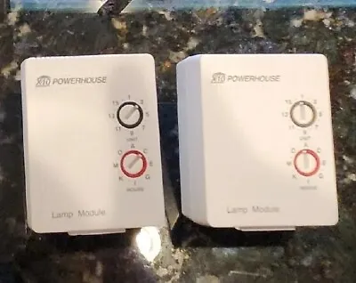 $7.99 • Buy Lot Of 2 PowerHouse X10 Lamp Modules, LM465 Home Automation