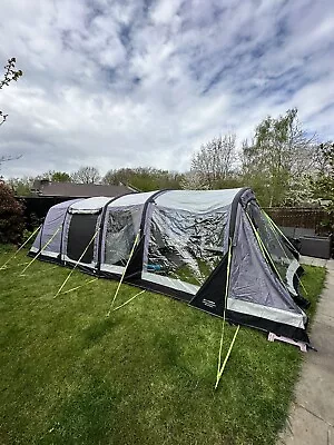 Kampa Hayling 4 AIR Inflatable Family Tent - And Additional Awning And Vestibule • £150