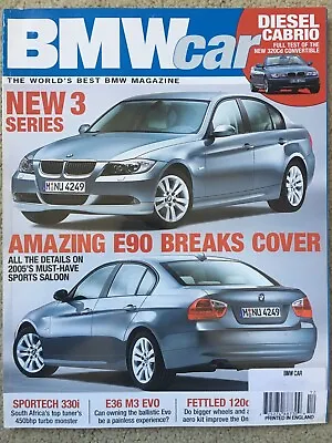 BMW Car Magazine - December 2004 E36 M3 Evo E46 M3 CSL 2002 Series Dinan Korman • $11.95