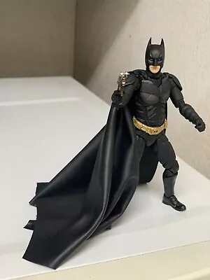 $15.99 • Buy Custom Batman Mafex Leather Cape ONLY 1/12 Movie Masters Mattel NOT FIGURE