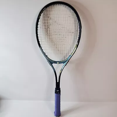 Dunlop Power Master Impact Modulator System Vibrotech 4 3/8 Tennis Racquet Blue  • $29.99