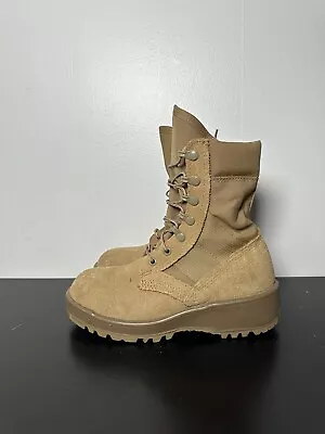 Rocky US Army Combat Boot Men's Hot Weather Vibrant Sole Coyote • $34