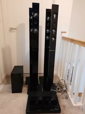 £185 • Buy Samsung Home Theatre System Tower Surround Sound Sub-Woofer PS-FC555/PS-RC555