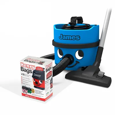 James Vacuum Cleaner JVP180 + 10 HepaFlo Filter Bags • £149.99