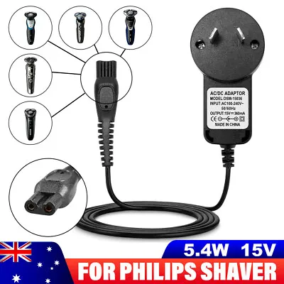 $13.95 • Buy Shaver Charger Adapter Power Charging Cord Cable For Philips HQ850 HQ8505 HQ9020