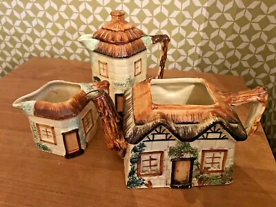 Vintage Keele Street Pottery Tea Set Incomplete • £19.99