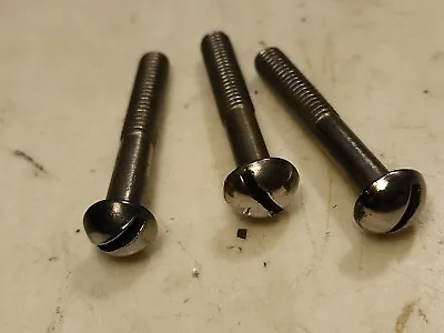 Antique Victor Victrola Nickel Plated Round Head Tone Arm Screws • $30