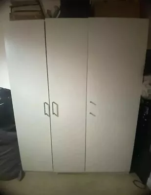 IKEA Wardrobe - Three Doors - White • £90