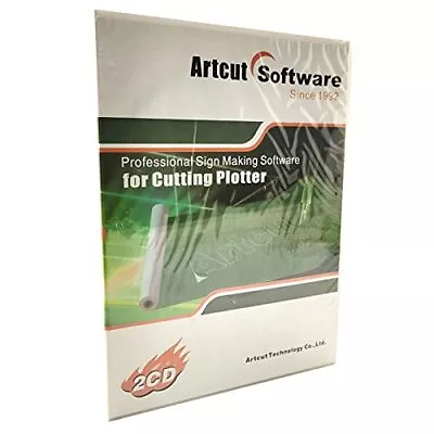 ARTCUT 2009 Pro Software For Sign Vinyl Plotter Cutter Cutting Plotter 9 Lang... • $42.88