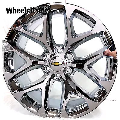 20 Inch Chrome Snowflake 2020 Chevy Tahoe Suburban LTZ OE Replica Rims 6x5.5 +24 • $1199.99