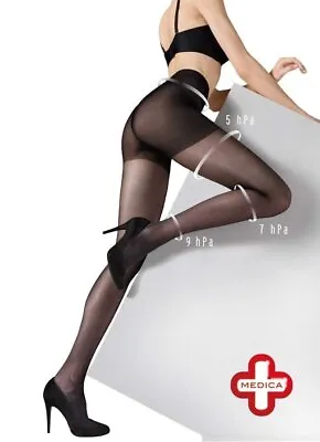 Marilyn Relax 20 Den Varicose Veins Compression Sheer Tights - Support Pantyhose • £7.65