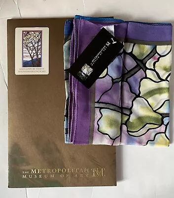 Metropolitan Museum Of Art Louis C. Tiffany Magnolias Scarf • $75