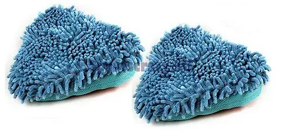 VAX S88-W1M-B Steam Cleaner Washable Coral  Mop Cloth Pad 2 Pk • £9.99