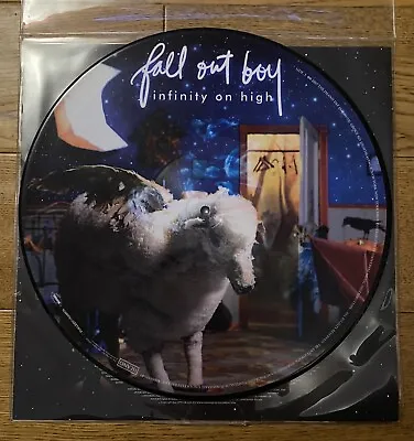 Fall Out Boy - Infinity On High - Vinyl Record Picture Disc LP UK Rare FOB 12 • £245