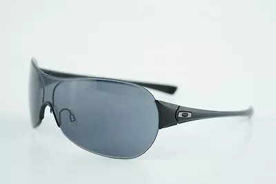 05-269 Oakley CONDUCT Matte Black / Grey Rimless Sunglasses • $84.99