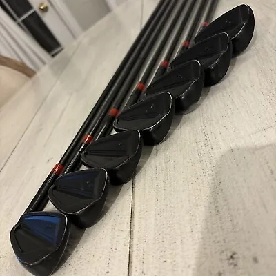 Mizuno JPX 921 Tour Iron Set 4-P. Custom Black And Black KBS C-Taper 130X • $619