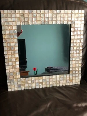 £5.50 • Buy Wall Mirror (NEXT) Mother Of Pearl Mosaic Pattern