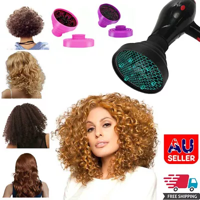 $14.99 • Buy Universal Hair Dryer Curl Diffuser Travel Professional Salon Foldable Diffuser