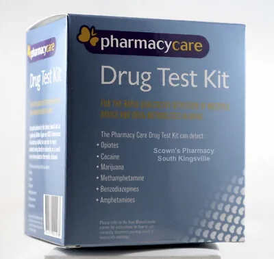 Pharmacy Care Drug Test Kit Sigma Rapid Urine Screening THC MDMA METH COC & More • $28.95