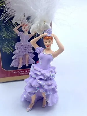 Boxed Hallmark Christmas Tree Ornament I Love Lucy Gets In Pictures 1999 • $6.99