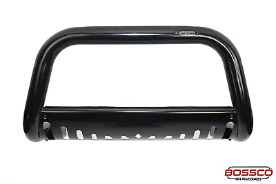Black Low Nudge Bar With Skid Plate Suitable For Mazda BT-50 2020-2024 • $299