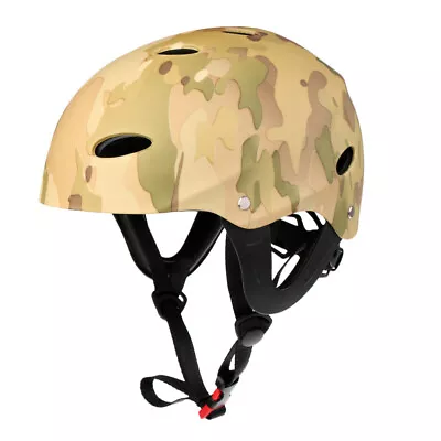 Adult Kids Safety Helmet Water Sports Kayak Canoe Surfing Jet Ski Hard   M • $41.04