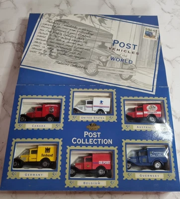£10.99 • Buy Matchbox Post Vehicles Of The World 6 Vehicles Matchbox Collectables Boxed
