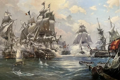 £39.99 • Buy Battle Of Trafalgar. Large Print 30x20