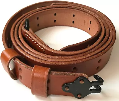 US M1907 Leather Sling Leather & Steel HARWARE • $21.16