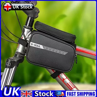 B-SOUL Bicycle Bags 1.5L Cycling Bag Large Capacity Bike Pouch Phone Case UK • £8.79