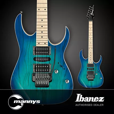 Ibanez RG370AHMZ RG Standard Electric Guitar (Blue Moon Burst) • $825