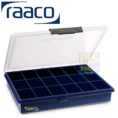 Raaco 136167 A5 18 Fixed Compartment Assorter Component Case Box • £8.50