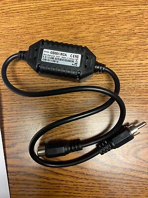 RoHS GB001-RCA COAXIAL VIDEO GROUND LOOP ISOLATOR W/BUILT IN VIDEO BALUN • $12