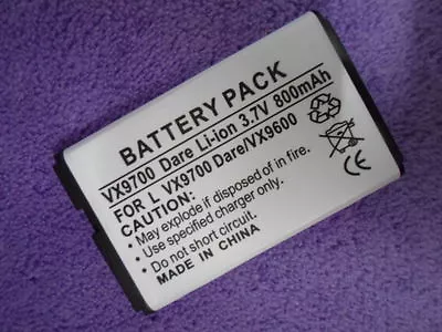 NEW NON-OEM REPLACEMENT BATTERY FOR LG Versa VX9600 LG Dare VX9700 LG 530B • $10.44